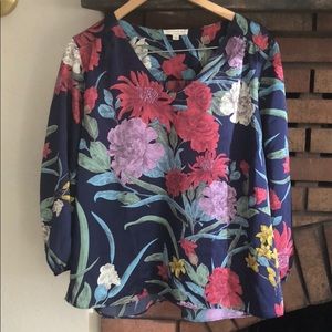 Flowered blouse